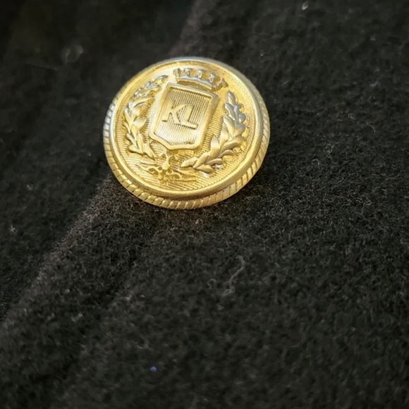 Karl Lagerfeld Military Wool Coat Size S - Picture 7 of 8